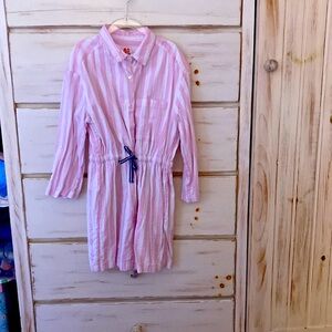 Button down girls dress